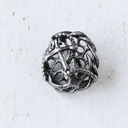 メタルボタンcol.OS(オールドシルバー)　(15/21mm)