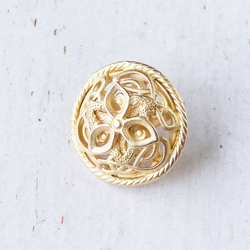 メタルボタンcol.GG(ゴールドケシ)　(18/21mm)