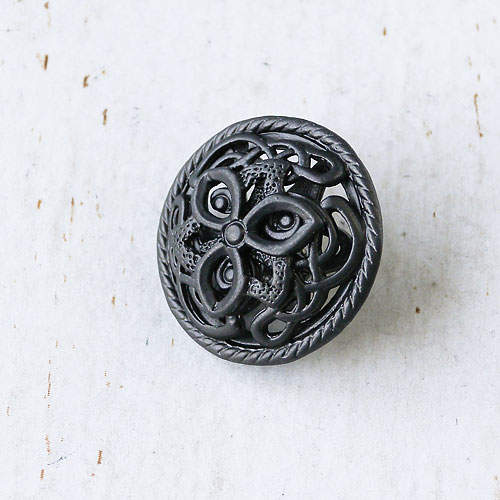 メタルボタンcol.MGM(マットガンメタ)　(15/21mm)