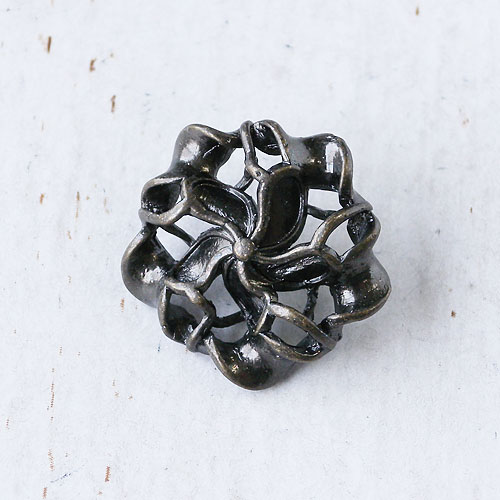 メタルボタンcol.OB(オールドブロンズ)　(15/18/21mm)
