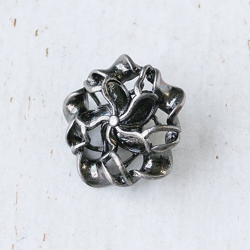 メタルボタンcol.OS(オールドシルバー)　(15/18/21mm)