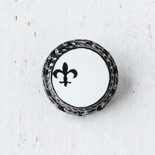 メタルボタンcol.GM(ガンメタ)　(18/21mm)