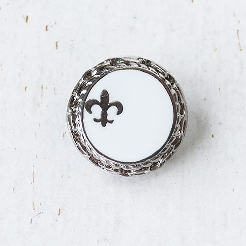 メタルボタンcol.S(シルバー)　(15/18/21mm)