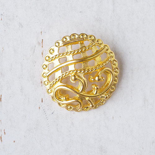 メタルボタンcol.G(ゴールド)　(18/21/23mm)