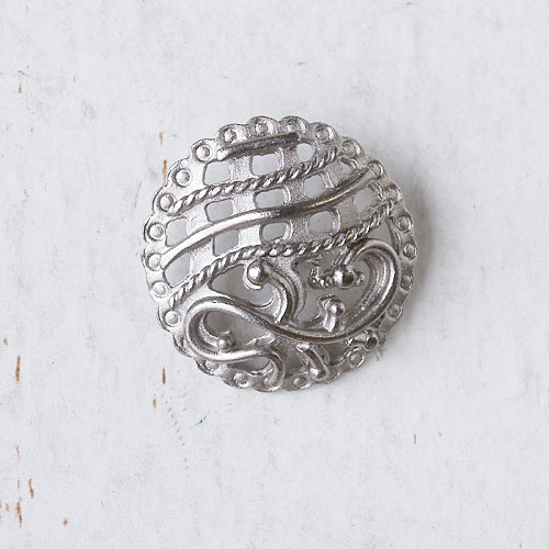 メタルボタンcol.S(シルバー)　(13/15/18/21/23mm)