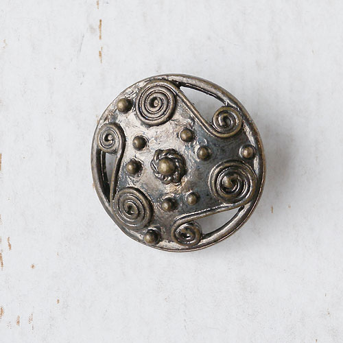 メタルボタンcol.AG(アンティークゴールド)　(13/15/18/21mm)