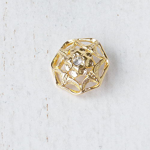 メタルボタンcol.G(ゴールド)　(13/15/18mm)