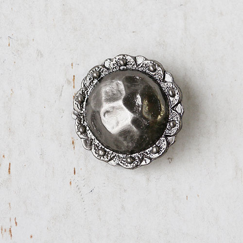 メタルボタンcol.BS(ブロンズシルバー)　(15/18/21mm)