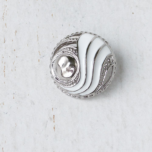 メタルボタンcol.S(シルバー)　(15/18/21mm)