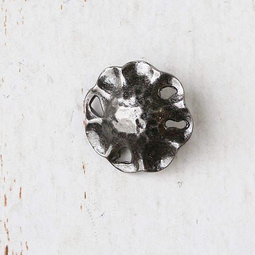 メタルボタンcol.OS(オールドシルバー)　(15/18/21mm)