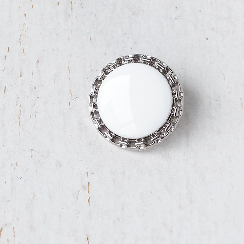 メタルボタンcol.S(シルバー)　(13/15/18/21mm)