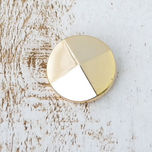 メタリックボタンcol.G(ゴールド) (13/15/25mm)