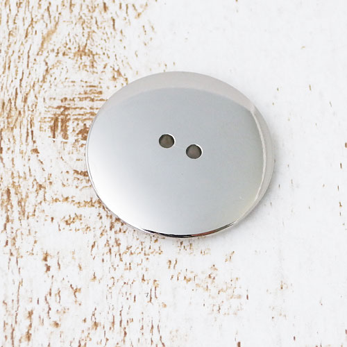 メタリックボタンS(シルバー)(11.5/15/20/25/30mm)