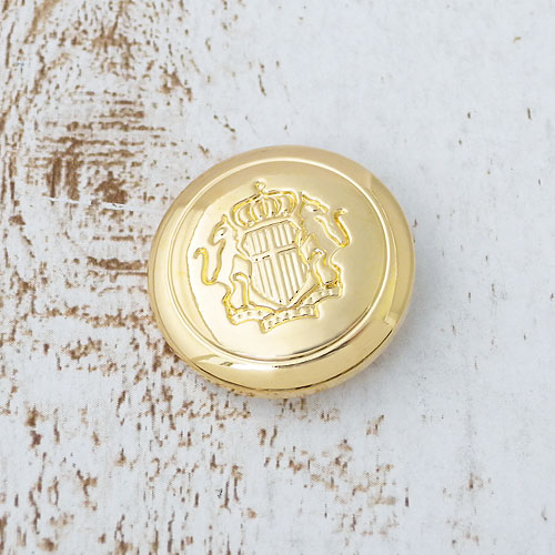 メタリックボタンcol.G(ゴールド) (13/15/21/23mm)