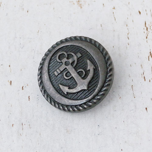 メタリックボタンcol.OS(オールドシルバー) (13/15/18/21(OB無)/25mm)