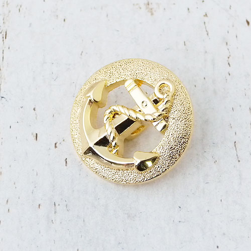 メタリックボタンcol.G(ゴールド) (13/15/18/21(OB無)/25mm)