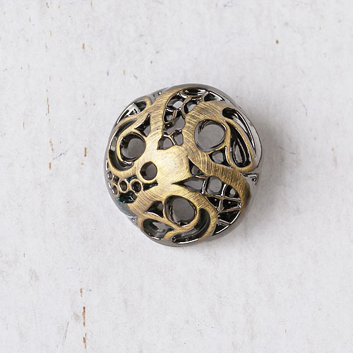 メタリックボタンcol.BG(ブロンズゴールド)　(15/18/21mm)