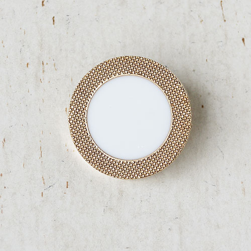 メタリックボタンcol.LG(ライトゴールド)　(13/15/18/21/23mm)