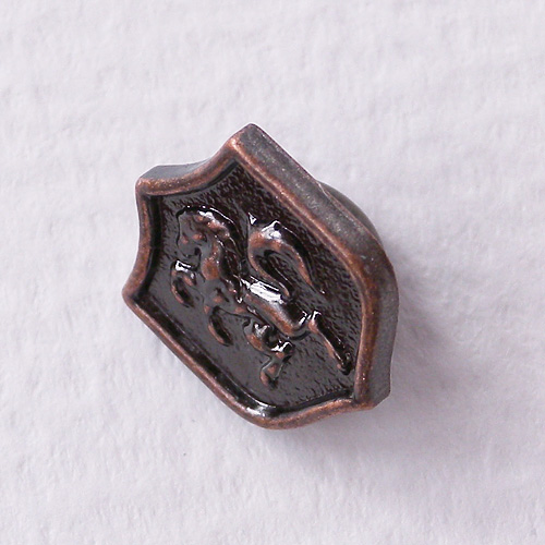 メタリックボタンcol.OC(オールドカッパー)　(9.5/11.5mm)