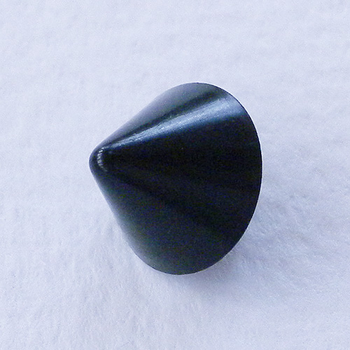 メタリックボタンcol.BC(ブラック)　(10mm)