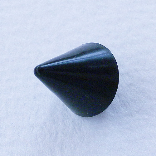 メタリックボタンcol.BC(ブラック)　(10mm)