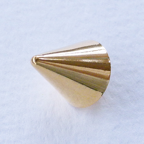 メタリックボタンcol.G(ゴールド)　(10mm)