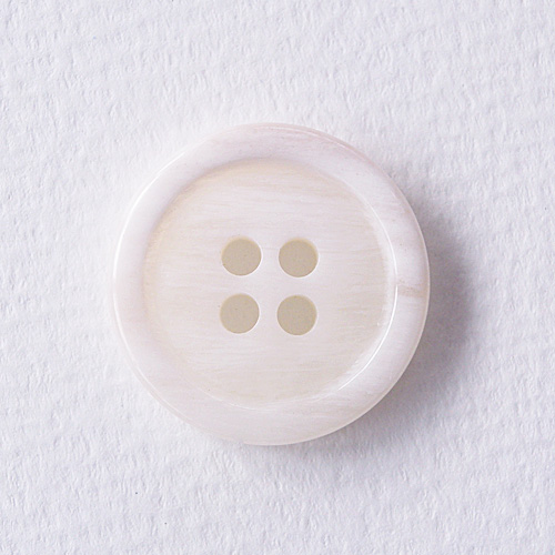 ポリ水牛調ボタンcol.01(ホワイト) (15/21)