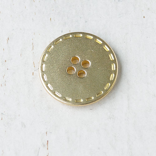 メタリックボタンcol.GG(ゴールドケシ) (13mm)