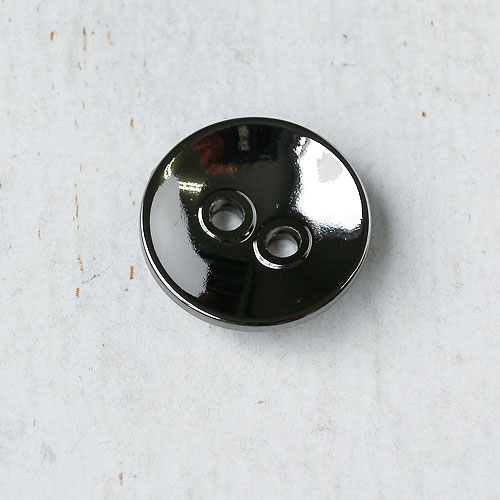 メタリックボタンcol.BN(ブラックニッケル) (13/15/18/21mm)