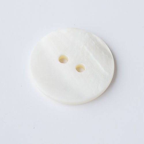 貝ボタンcol.K(白色ケシ)　(10/11.5/13/18/20/23/25mm)