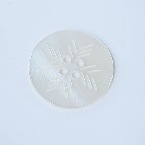 貝ボタンcol.01(白色)　(11.5/13/15/18/20/24mm)