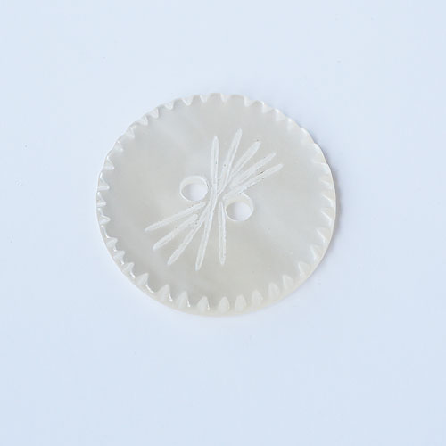 貝ボタンcol.01(白色)　(11.5/13/15/18mm)