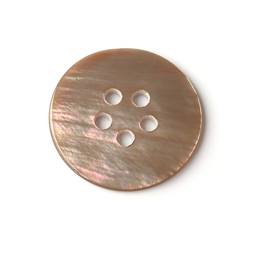 貝ボタンcol.42(茶色)　(13/15/18/20mm)