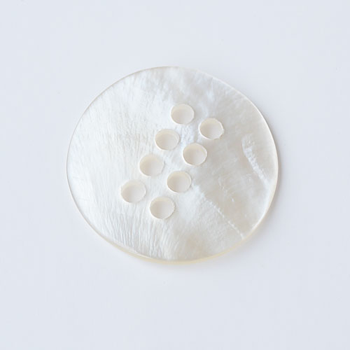 貝ボタンcol.01(白色)　(13/15/18mm)
