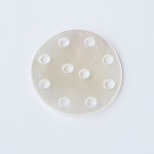 貝ボタンcol.01(白色)　(13/15/20mm)