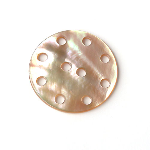 貝ボタンcol.42(茶色)　(13/18/20mm)