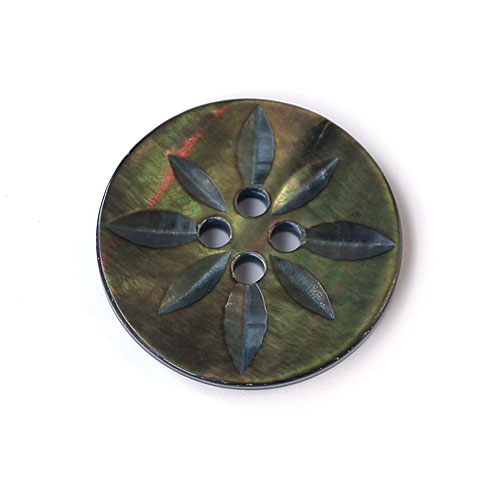 貝ボタンcol.09(黒色)　(13/15/20mm)