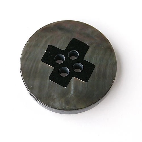 貝ボタンcol.09(黒色)　(15/18/20/23mm)