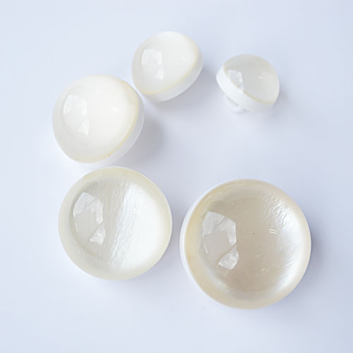 貝ボタンcol.01(白色)　(13/18/20/23mm)
