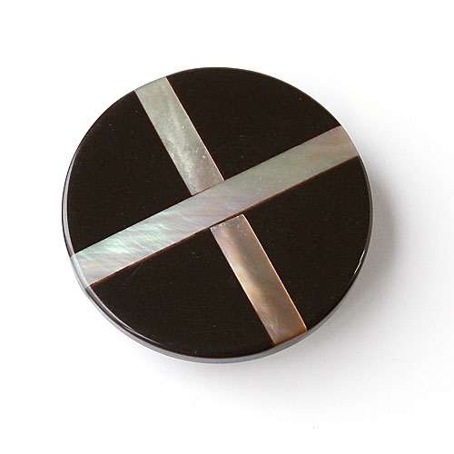 貝ボタンcol.47(茶色)　(13/15/18/20/23mm)