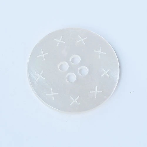 貝ボタンcol.01(白色)　(11.5/15/18/21mm)