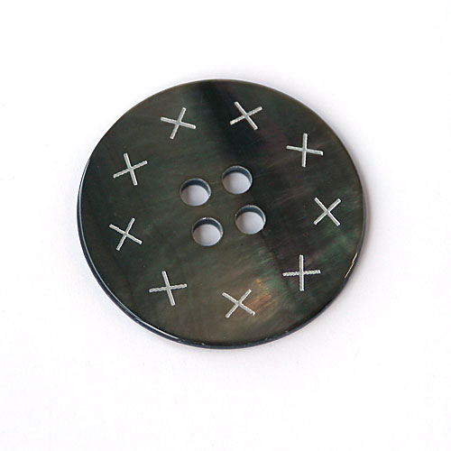 貝ボタンcol.09(黒色)　(11.5/13/15/18mm)