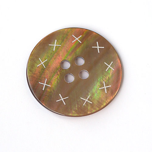 貝ボタンcol.47(茶色)　(11.5/13/15/18/21mm)