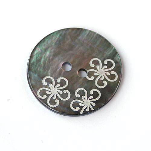 貝ボタンcol.09(黒色)　(13/15/18mm)