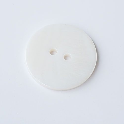 貝ボタン(白色)　(9/10/11.5/13/15/18/20/23/25mm)