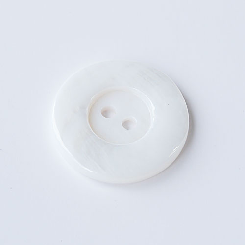 貝ボタン(白色)　(9/10/11.5/13/15/18/20/23/30mm)