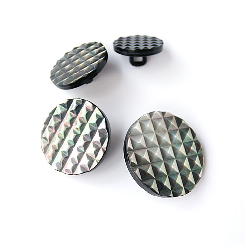 貝ボタンcol.09(黒色)　(15/18/23mm)