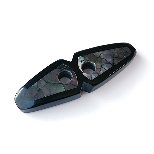 貝ボタンcol.09(黒色)(25×9/3:2.5,30×10)