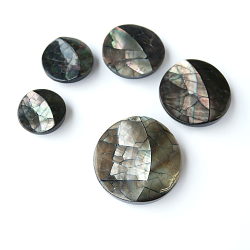 貝ボタンcol.09(黒色)　(13/18/20mm)