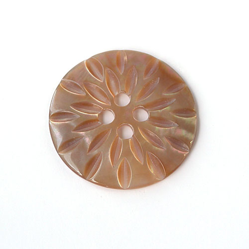 貝ボタンcol.47(茶色)　(15/18/20mm)
